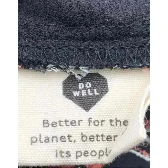 Madewell Women's L Floral V-Neck Ruffled Jumpsuit Wide-Leg Whimsy goth Cottage - Picture 6 of 6